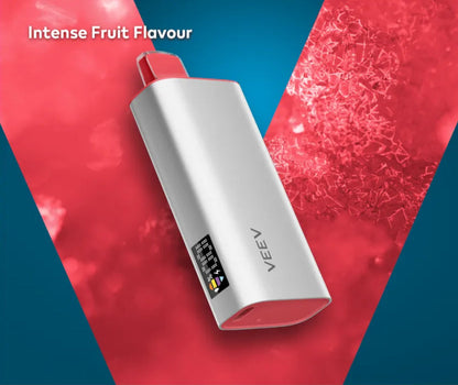 Veev Now 18mL Disposable vape, Blue Mint flavour, 20mg nicotine salt, 18mL e-liquid, up to 8,000 puffs, portable and satisfying vaping experience for Ontario and Quebec users.