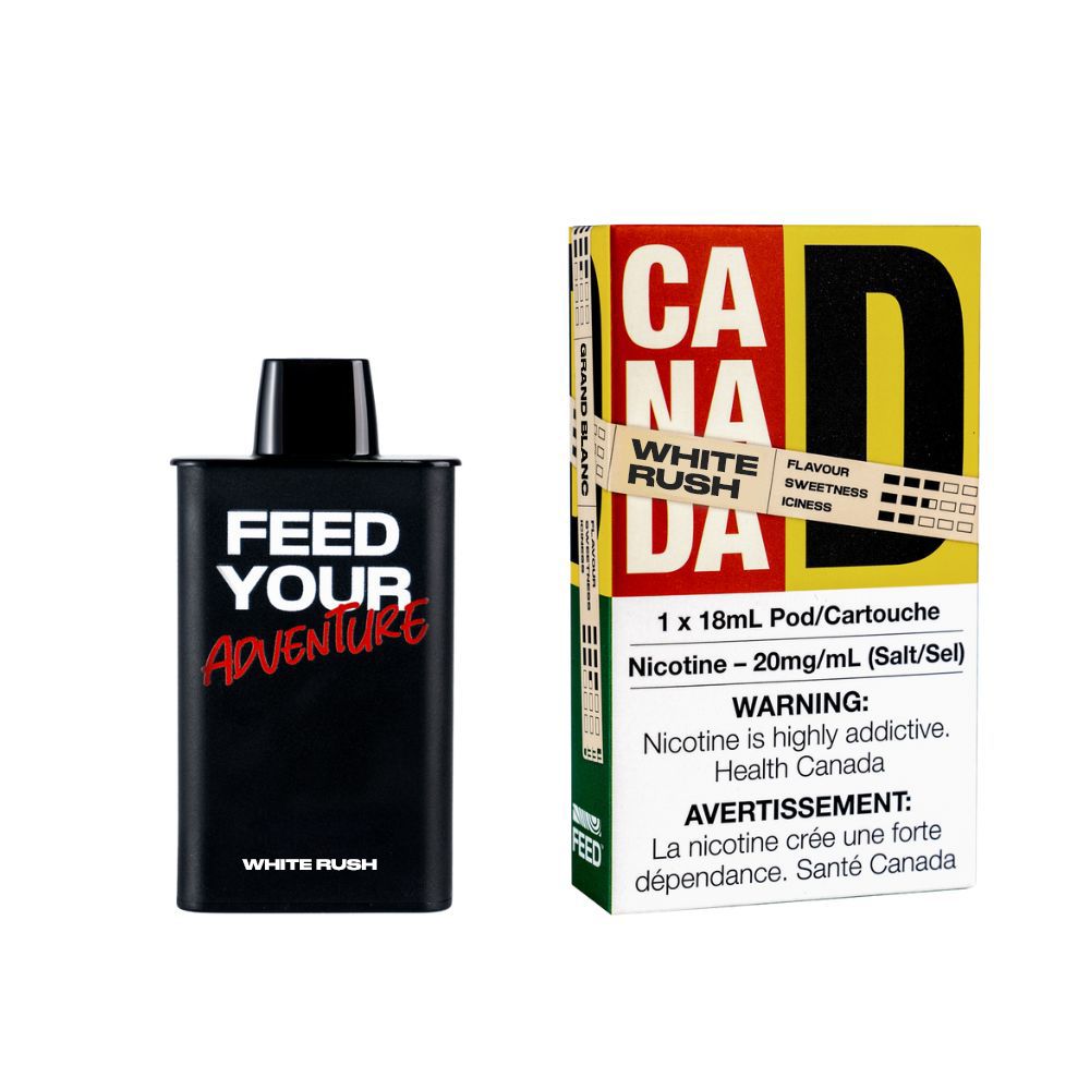 FEED 9000 Apple Peach Strawww pre-filled pods 3-pack