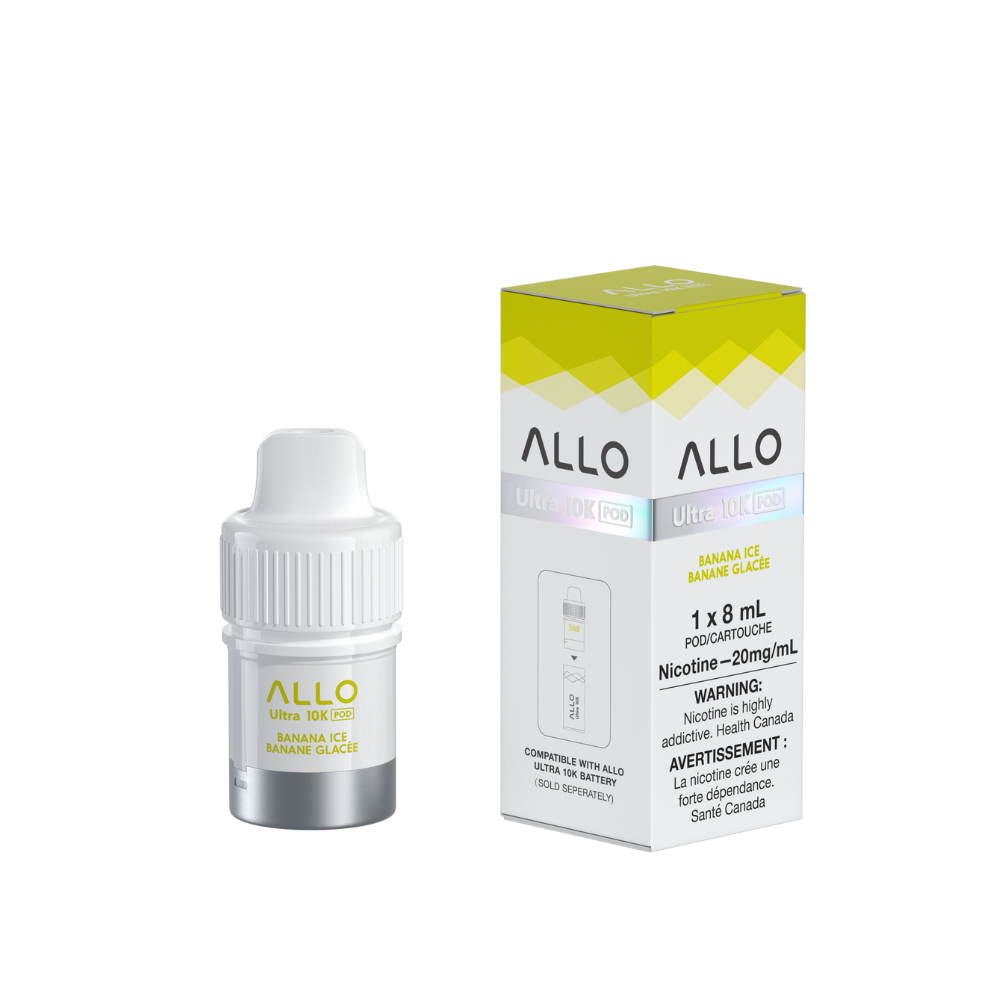 Allo Ultra 10K Pre-Filled Pods Banana Ice