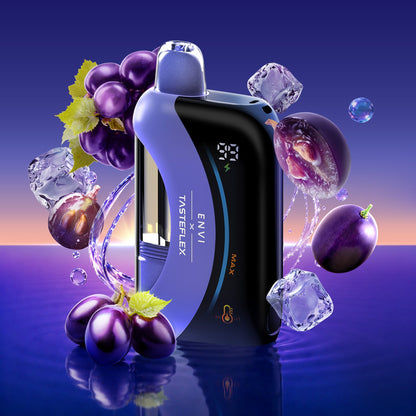Envi X TasteFlex 125K Grape Ice Disposable Vape - Supa Vapes
