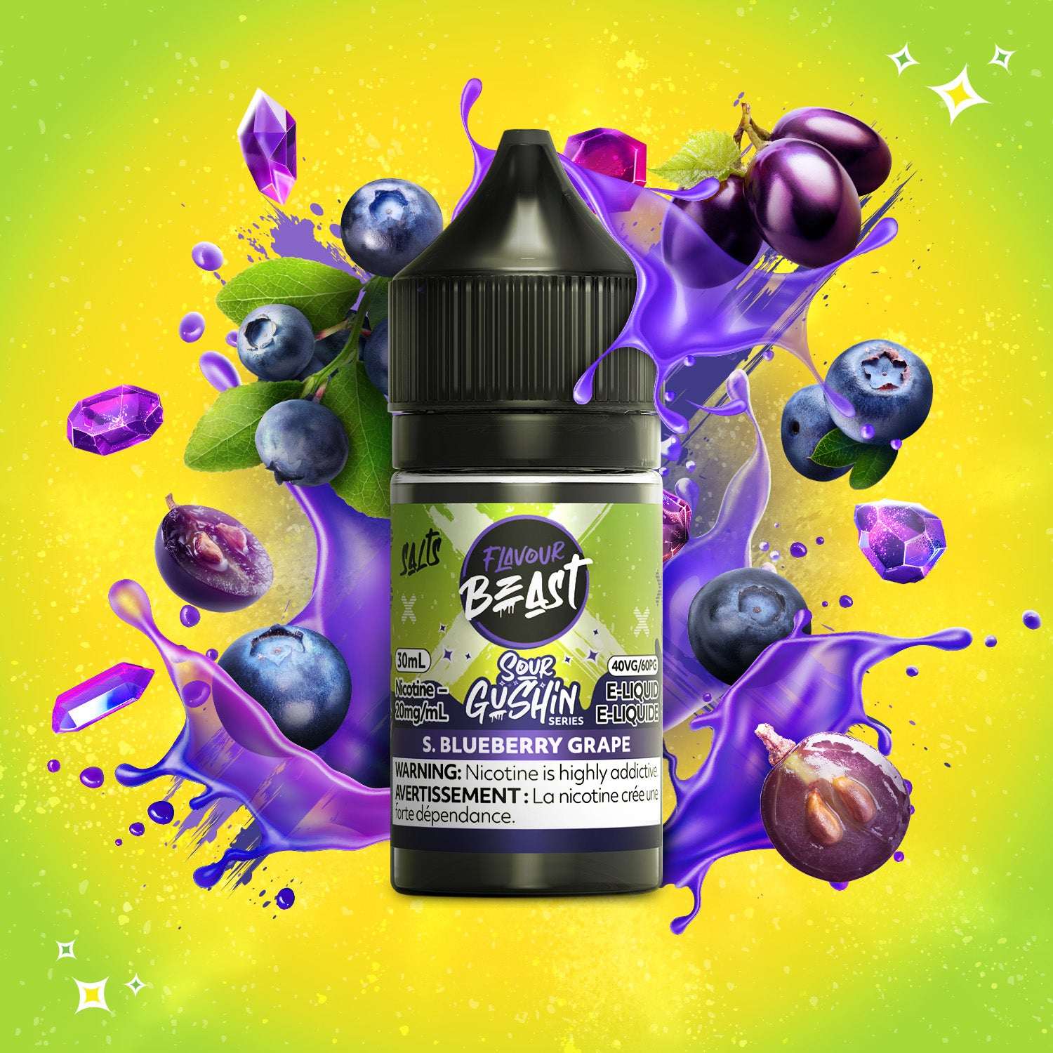 Flavour Beast Gushin Salt E-Liquid (30mL)