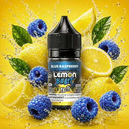 Flavour Beast Lemon Beast E-Liquid 30mL in Blue Raspberry Lemon flavour | Supa Vapes Canada