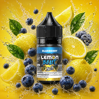 Flavour Beast Lemon Beast E-Liquid 30mL in Blueberry Lemon flavour | Supa Vapes Canada
