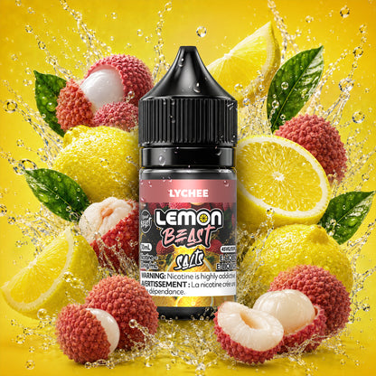 Flavour Beast Lemon Beast E-Liquid 30mL in Lychee Lemon flavour | Supa Vapes Canada
