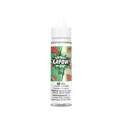 KAPOW! Looper flavour e-juice with 3mg nicotine, sweet dessert-inspired vape, premium quality for Ontario and Quebec customers.