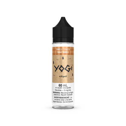 Yogi E-Liquid, Peanut Butter Banana flavour, 6mg nicotine strength, creamy and rich vape juice, designed for Ontario and Quebec vapers seeking unique taste experiences.