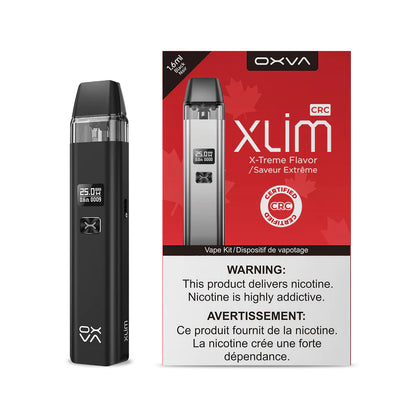 OXVA Xlim Green Lemon flavor pod, 0.6Ω coil, optimal for freebase vaping delivering smooth and flavorful hits, ideal for Ontario and Quebec vapers.