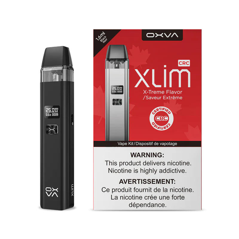OXVA Xlim Green Lemon flavor pod, 0.6Ω coil, optimal for freebase vaping delivering smooth and flavorful hits, ideal for Ontario and Quebec vapers.