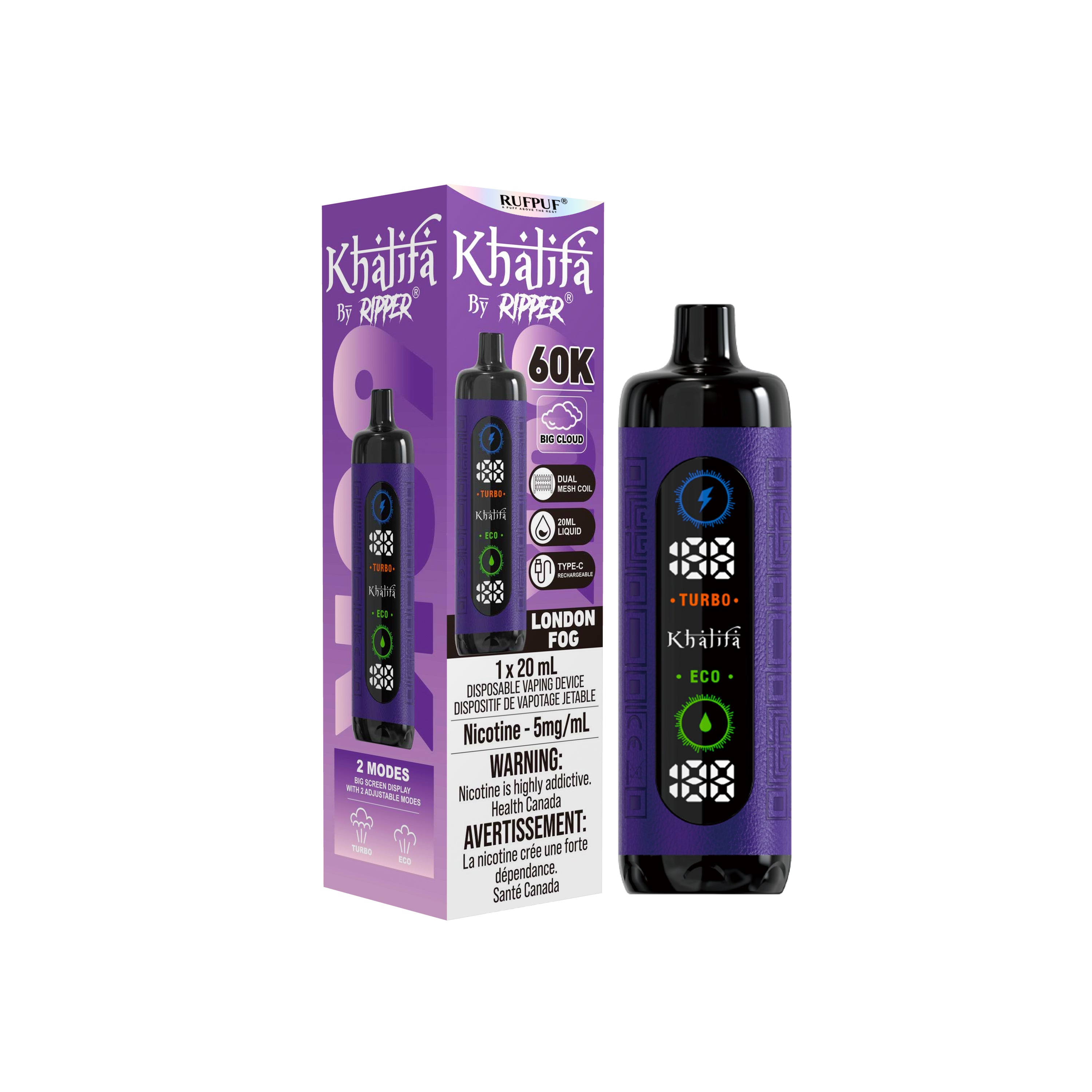Khalifa Bar 60K Disposable Vape
