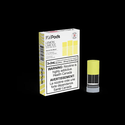 Z Pods Coffee Cherry flavour pod with 20mg nicotine blend, smooth and satisfying throat hit, designed for Ontario and Quebec vapers.