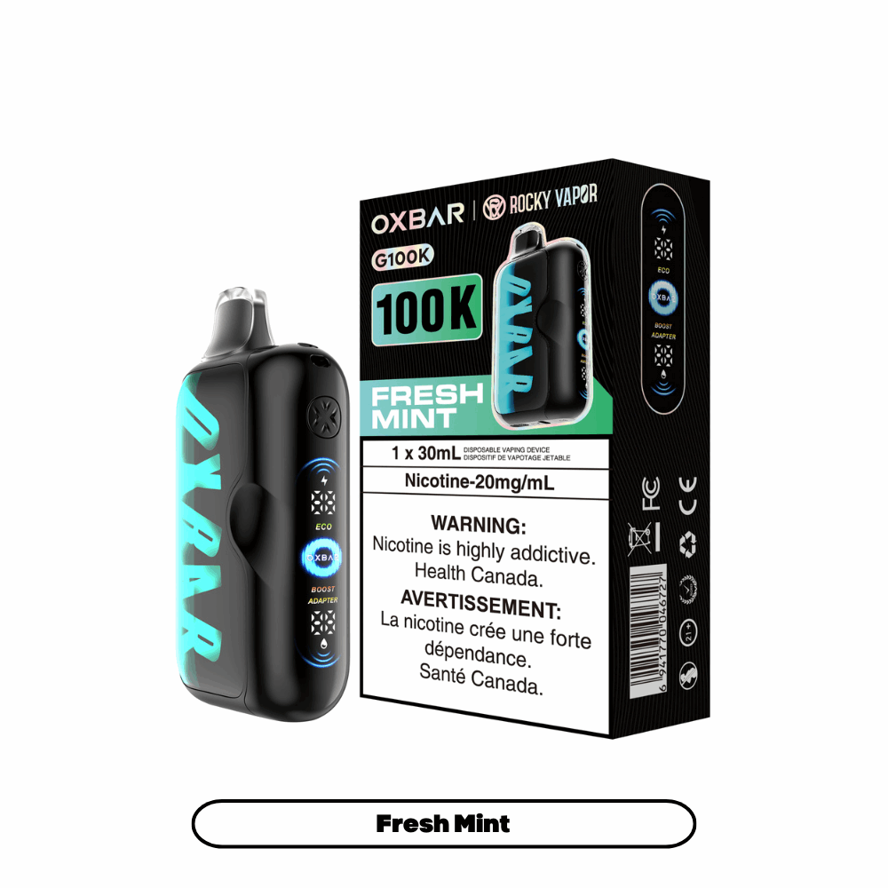 Rocky Vapor Oxbar G100K Disposable Vape