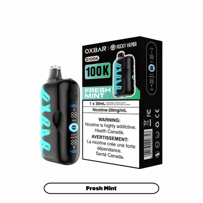 Rocky Vapor Oxbar G100K Disposable Vape