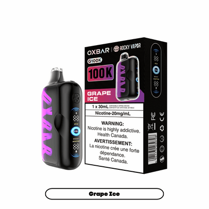 Rocky Vapor Oxbar G100K Disposable Vape