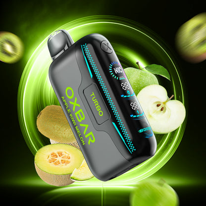 Rocky Vapor OXBAR G42K, Peach Blue Raspberry flavour, adjustable nicotine strength, long-lasting customizable vaping device, ideal for Ontario and Quebec vapers.