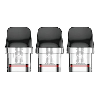SMOK Novo Pod M Replacement Pods 2mL 3/PCK, M 0.6 ohm variant, smooth customizable vaping pod with child-resistant safety features, 2mL capacity, optimized for Ontario and Quebec vapers.