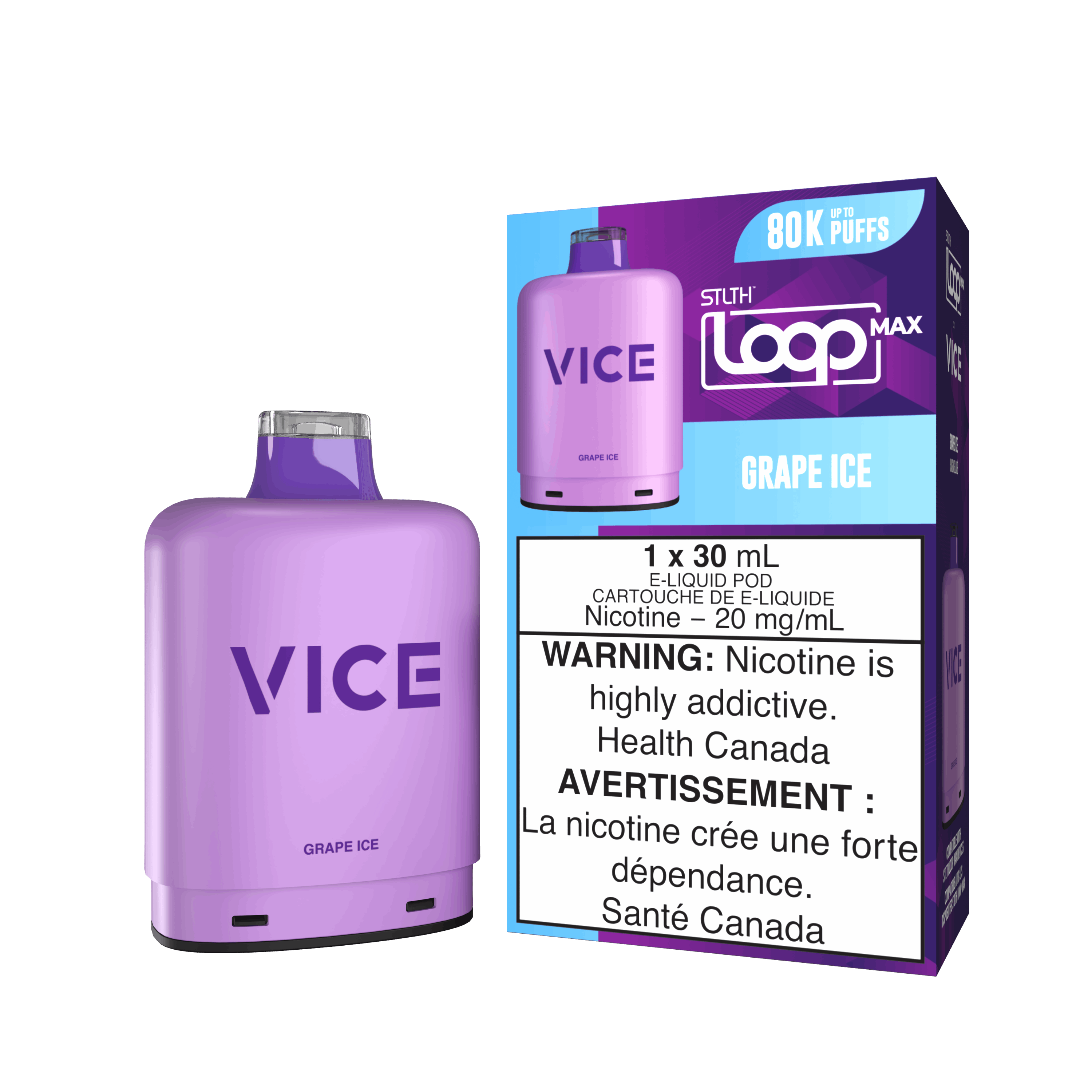 STLTH LOOP MAX x VICE Replacement Pods (30mL)