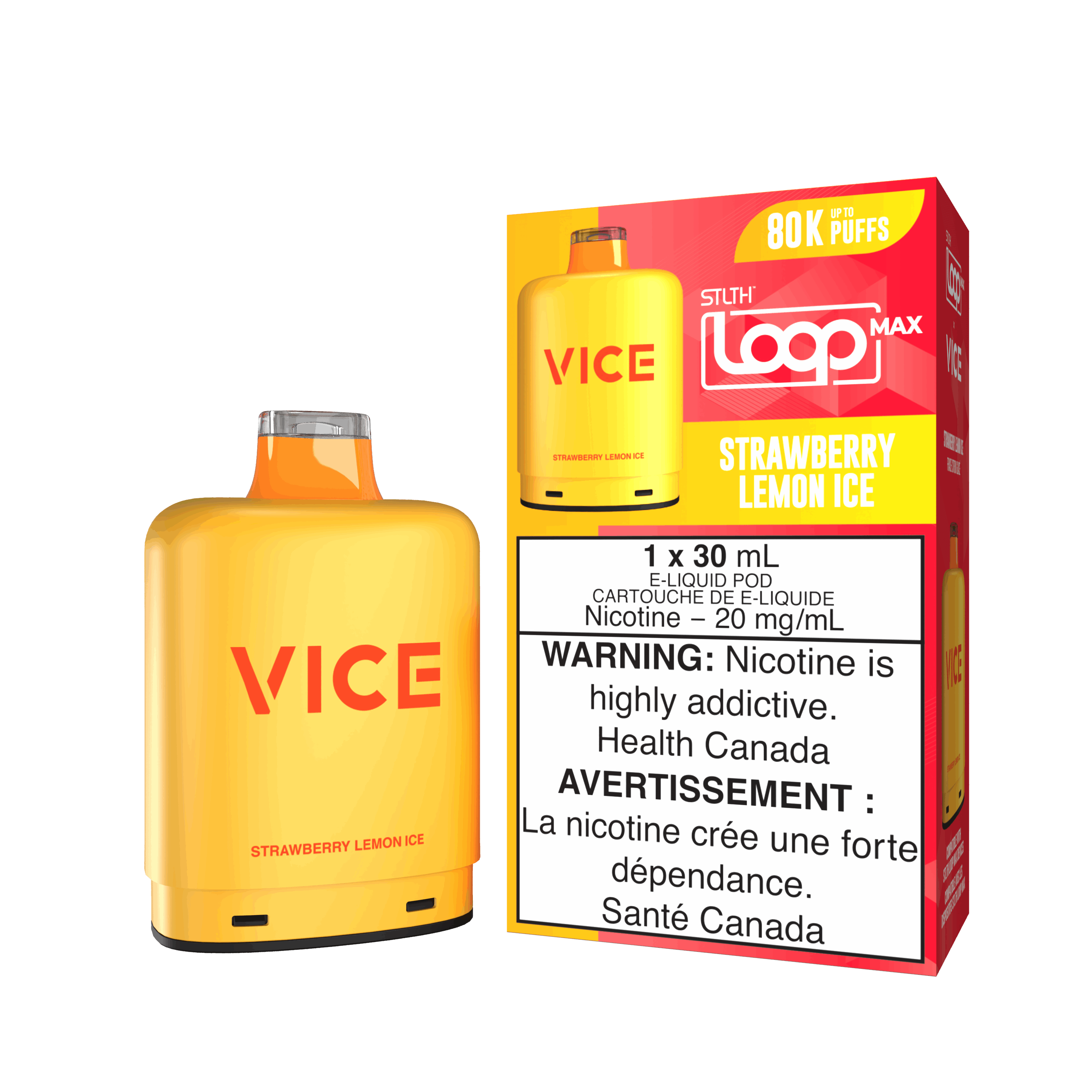 STLTH LOOP MAX x VICE Replacement Pods (30mL)