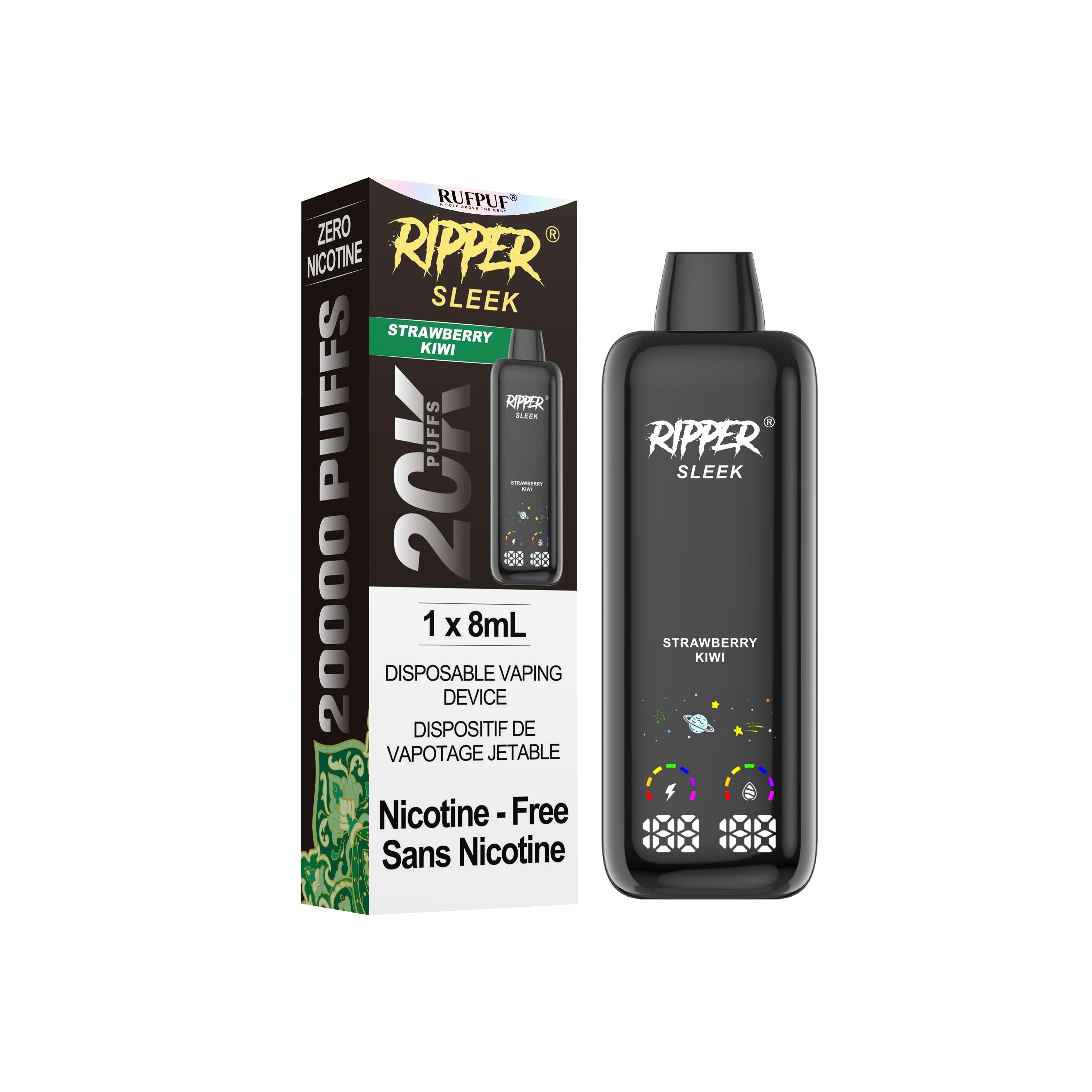 Ripper SLEEK 0NIC Disposable Vape