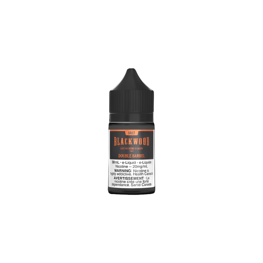 BLACKWOOD Salt Nic, Black Diamond flavour, Bold 50 nicotine strength, 30mL smooth rich tobacco vape, designed for discerning customers in Ontario and Quebec.