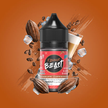 Flavour Beast E-Liquid Salt, Gusto Green Apple flavour, 30mL bottle with 10mg nicotine salt, robust and smooth intense vape, popular in Ontario and Quebec.