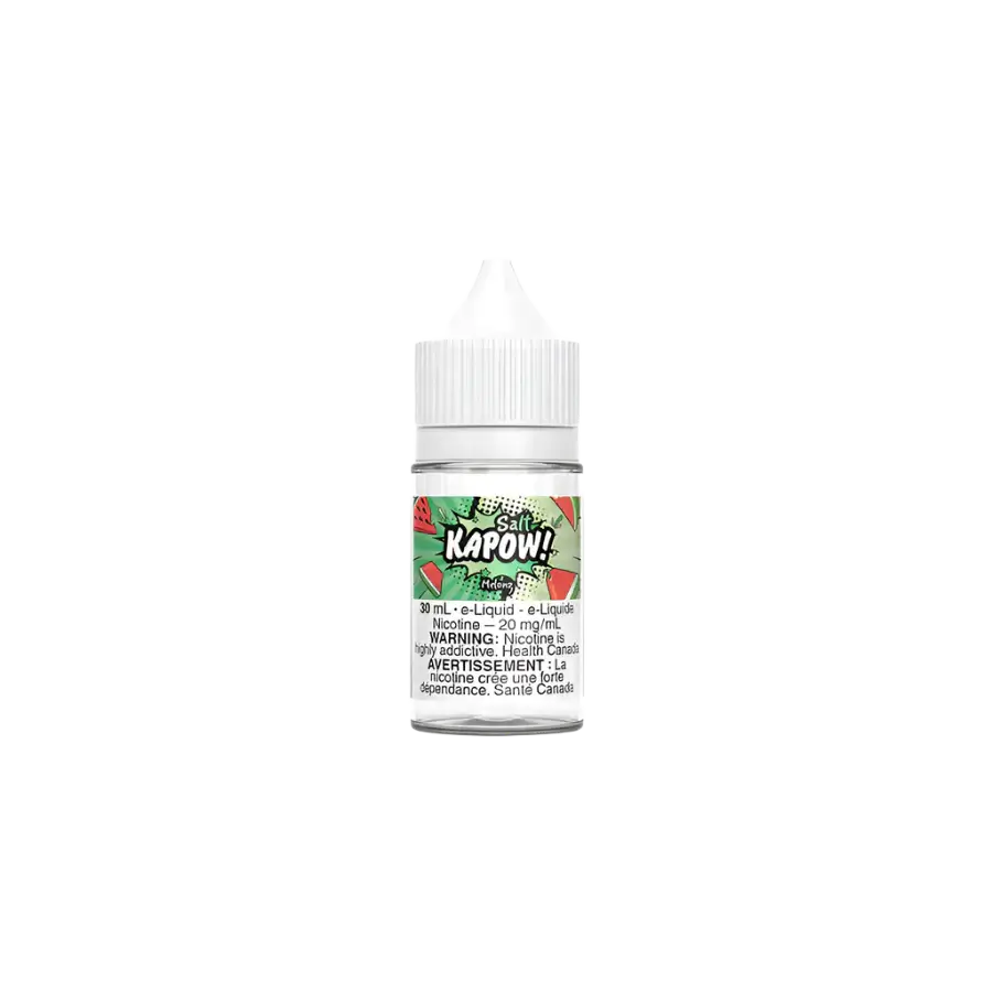 KAPOW! - Salt Nic, Nana flavour, BOLD 50mg salt nicotine e-juice, sweet and smooth candy vape, designed for Ontario and Quebec vapers.