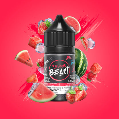 Flavour Beast E-Liquid Salt 30mL, Loco Cocoa Latte Iced flavour with 10mg salt nicotine, intense rich coffee and cocoa taste, designed for bold satisfaction, ideal for Ontario and Quebec vapers.