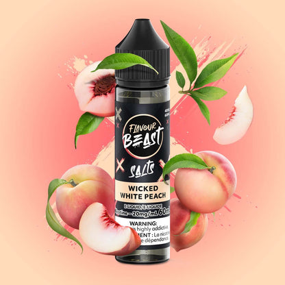 Flavour Beast E-Liquid Salt Nic 60mL, Gusto Green Apple flavour with smooth salt nicotine, intense and bold vape experience, ideal for Ontario and Quebec vapers.
