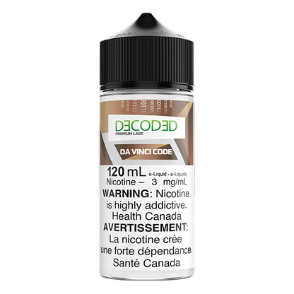 DECODED Salt Nic (30mL), Big FT flavour mini donut with cinnamon and sugar, 2% nicotine salt for smooth vaping, ideal for pod system users in Ontario and Quebec.