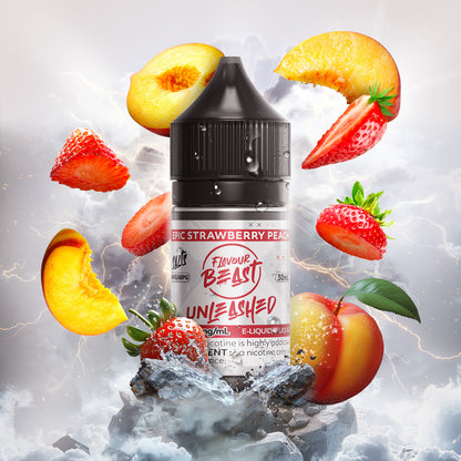 Flavour Beast Unleashed E-Liquid, Epic Pineapple Lemon flavour, smooth salt nicotine vape, potent fruity taste, ideal for Ontario and Quebec vapers.