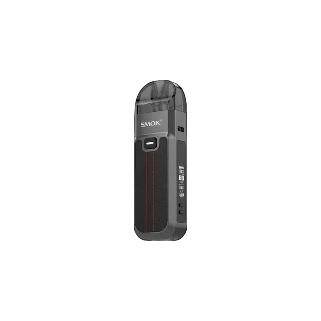 SMOK Nord 5 Pod Kit, Red Grey Dart variant, featuring powerful 2000mAh battery and 5ml refillable pod, delivering smooth high-performance vaping experience in Ontario and Quebec.