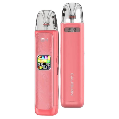 Uwell Caliburn G4 Open Pod Kit Glacier Blue, 2mL capacity, adjustable airflow, 1300mAh battery, smooth vaping experience, designed for Ontario and Quebec vapers.