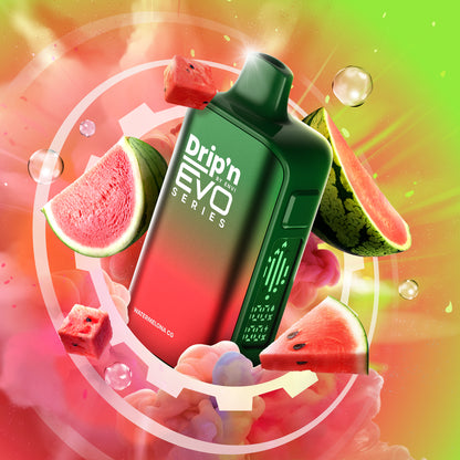 Drip'n EVO 63K Watermelona CG Disposable Vape - Supa Vapes