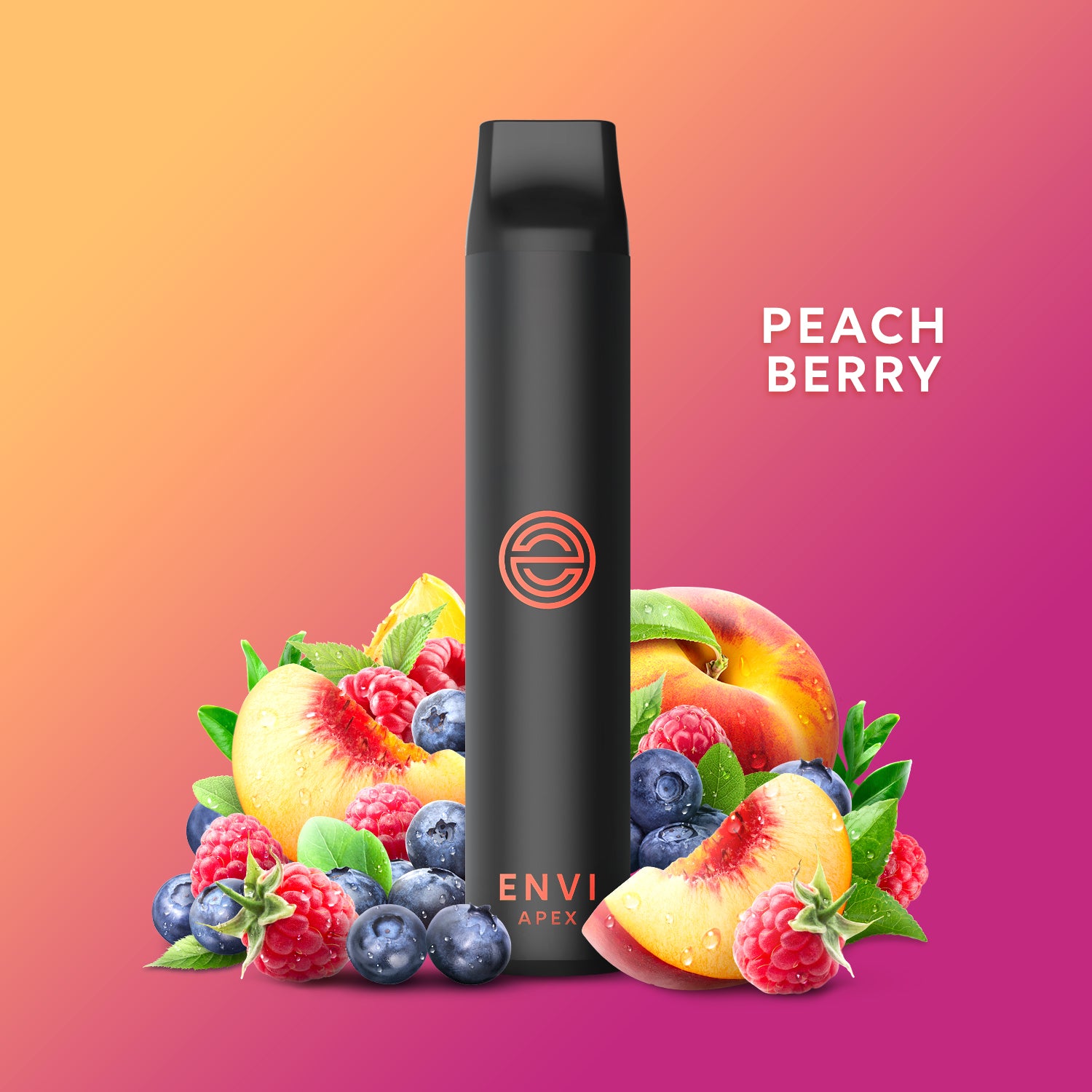 Envi Apex Peach Berry Disposable Vape - Supa Vapes