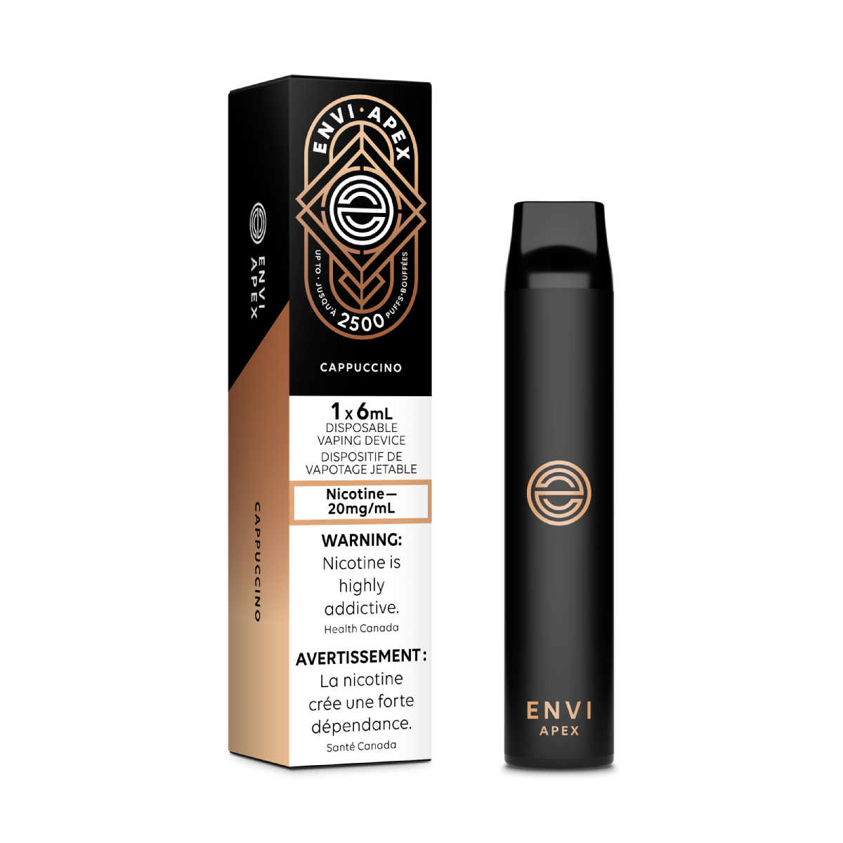 Envi Apex Disposable Vape — Cappuccino