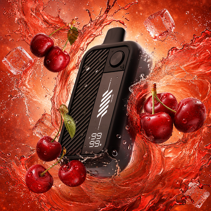 Flavour Beast Mode Max 3 Cherry Blast Iced Disposable Vape - Supa Vapes