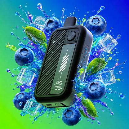 Flavour Beast Mode Max 3 Super S. Blueberry Iced Disposable Vape - Supa Vapes