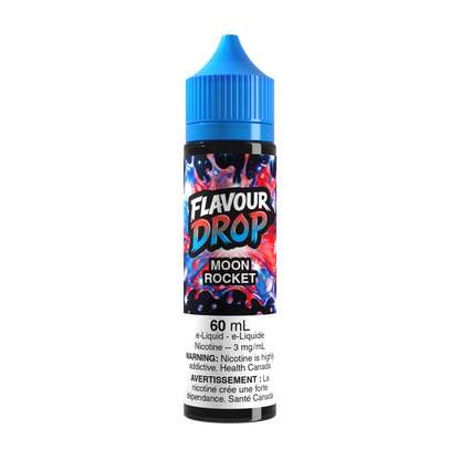 Flavour Drop Freebase Moon Rocket 60mL e-liquid bottle