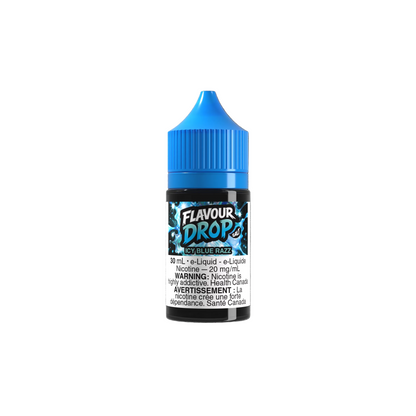 Flavour Drop Salt Icy Blue Razz 30mL salt nicotine e-liquid bottle