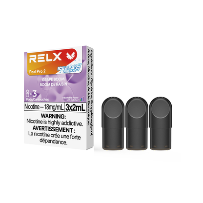 RELX Pod Pro 2 Pods — Grape Boom