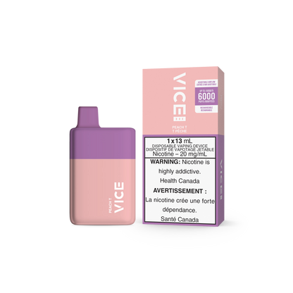 Disposable Vape Flavour: Peach T Get VICE box 6000 now at Supa Vapes, your go-to vape shop in Hawkesbury, Ottawa & Ontario. Shop premium vapes, pods, e-liquids, and accessories from trusted brands.