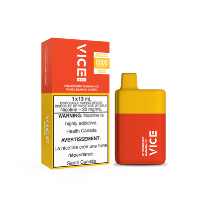 VICE Box 6000, Lush Ice flavour, refreshing cool vaping sensation, smooth quality vape, ideal for Ontario and Quebec vapers.