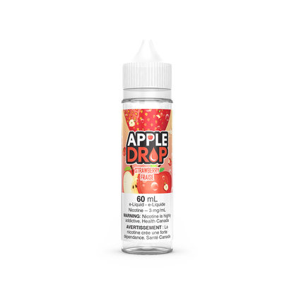Apple Drop 60mL e-liquid, Watermelon flavour with 6mg nicotine, smooth and fruity vaping experience, crafted for vapers in Ontario and Quebec.
