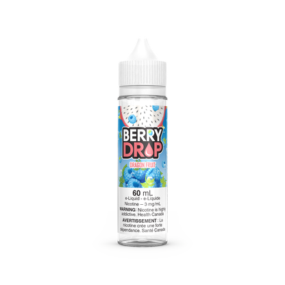 Berry Drop 60mL, Banana flavour, 3mg nicotine vape juice, fresh berry blend with banana, satisfying fruity vape for Ontario and Quebec vapers.