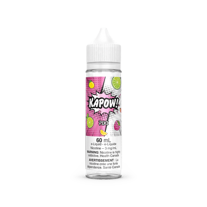 KAPOW! Classic/Fizzy flavour vape with 6mg nicotine, delivering a sweet and fizzy vape experience popular among Ontario and Quebec vapers.