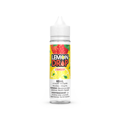 Lemon Drop vape juice, Blue Raspberry flavour, 6mg nicotine, zesty lemon and balanced sweet tart taste, crafted for Ontario and Quebec vapers.