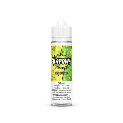 KAPOW! vape, I'm Blue dessert-inspired flavour, 3mg nicotine strength, sweet and refreshing vaping experience, ideal for Ontario and Quebec vapers.