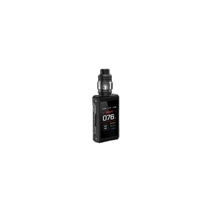 GEEKVAPE Aegis T200 Sub-Ohm Tank Kit, Black variant, durable 200W touchscreen vape kit with IP68 water and dust resistance, ideal for Ontario and Quebec vapers.