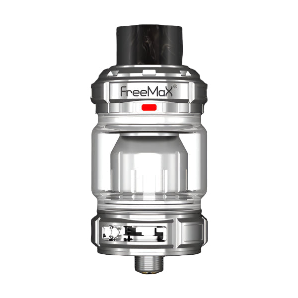 FREEMAX M PRO 2 Metal Edition, Metal Edition Silver tank with military grade SS904L mesh coil, 0.2ohm resistance for enhanced flavor and vapor production.
