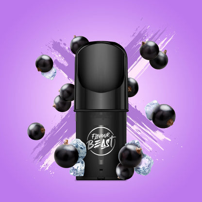 Flavour Beast Pods, Mad Mango Peach flavour, intense taste with nicotine options, STLTH-compatible vaping pod, ideal for Ontario and Quebec vapers.