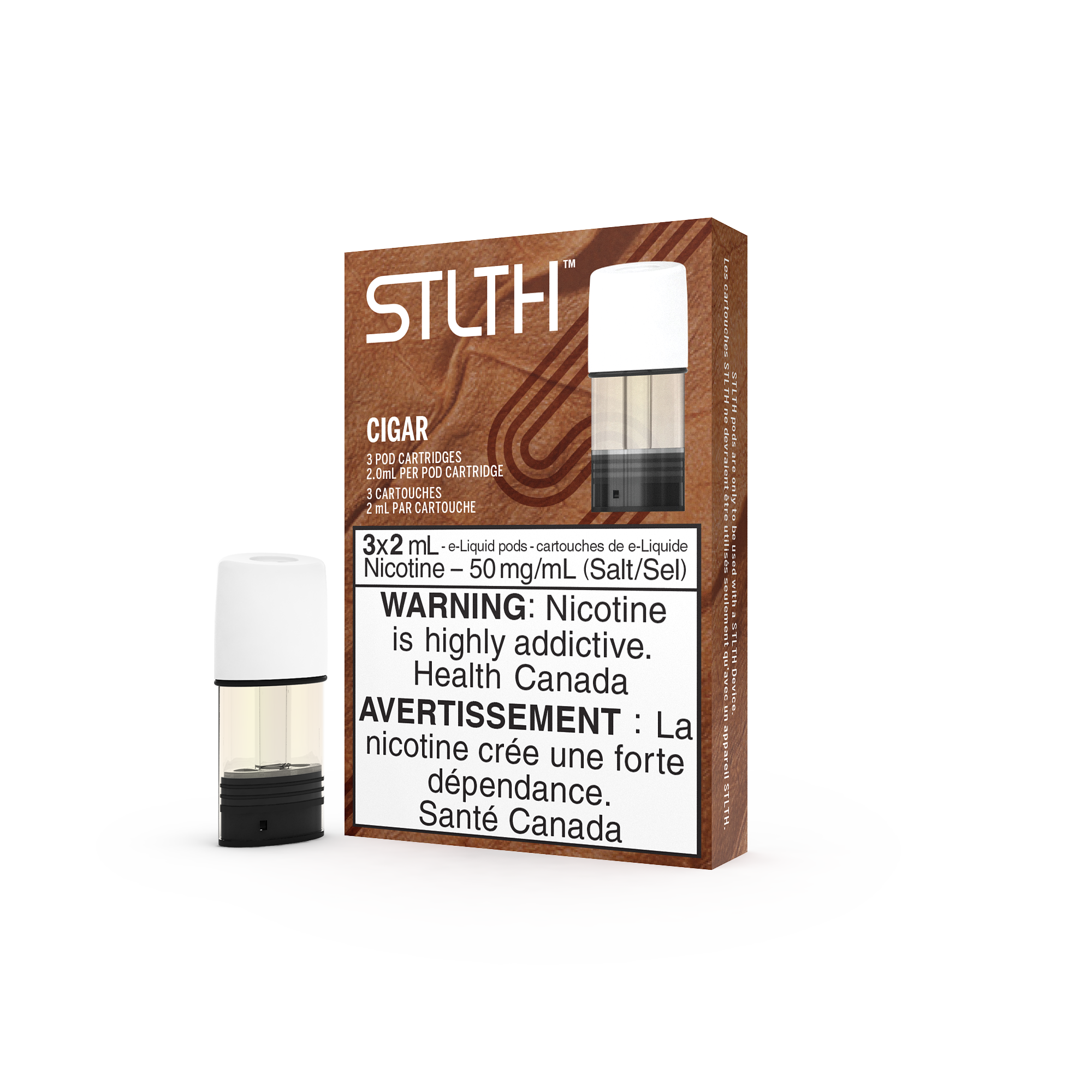 STLTH Pods (3 Pods), Berry Blast flavour, Bold 50 nicotine strength, pre-filled vape pods offering a rich and smooth experience tailored to adult smokers in Ontario and Quebec.